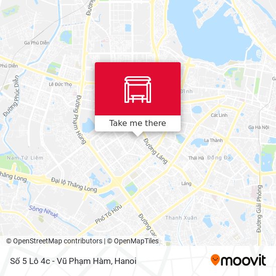 Số 5 Lô 4c - Vũ Phạm Hàm map