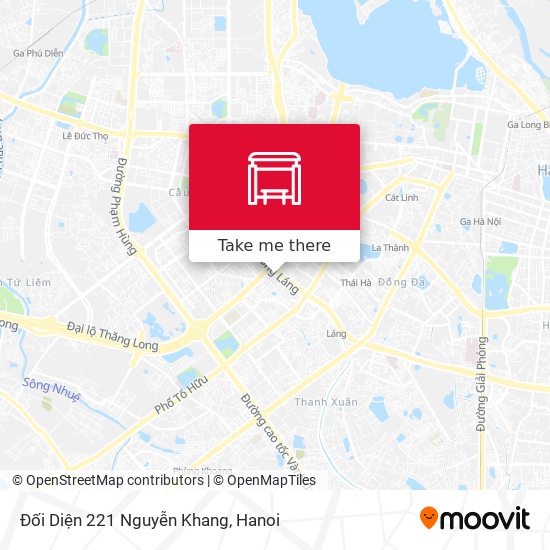 Đối Diện 221 Nguyễn Khang map