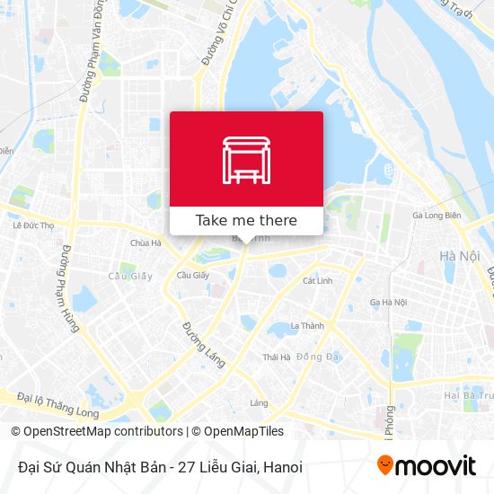 Đại Sứ Quán Nhật Bản - 27 Liễu Giai map