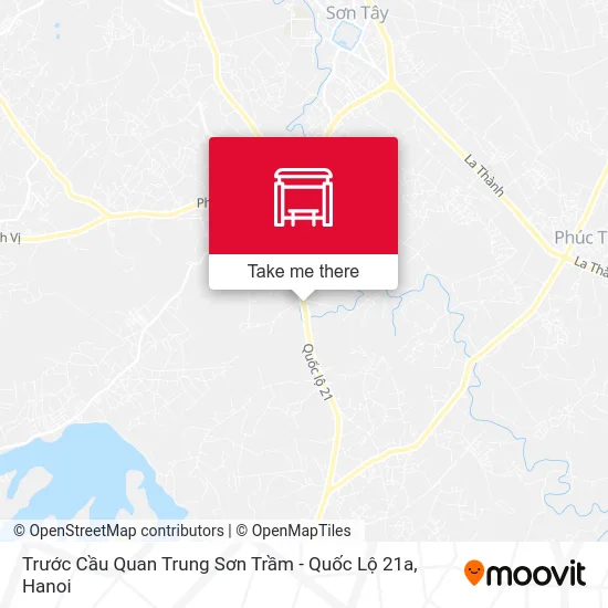 Trước Cầu Quan Trung Sơn Trầm - Quốc Lộ 21a map
