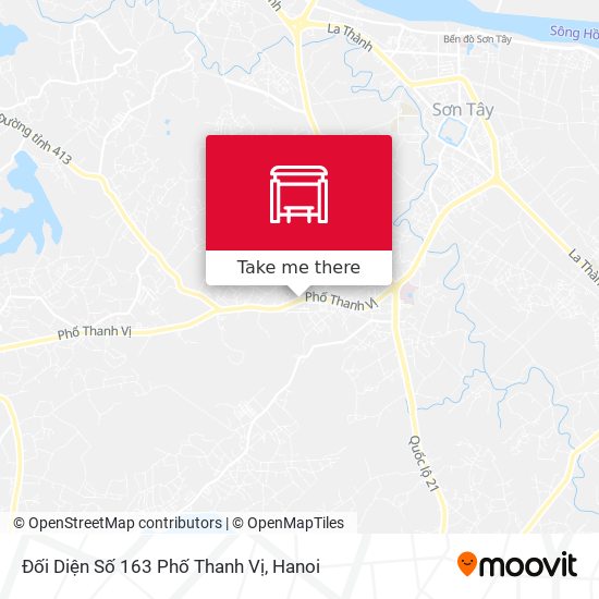 Đối Diện Số 163 Phố Thanh Vị map