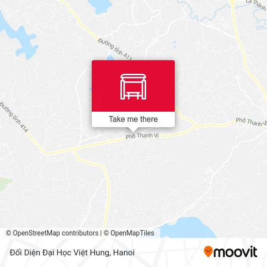 Đối Diện Đại Học Việt Hung map