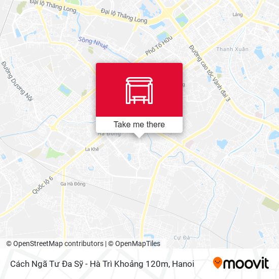 Cách Ngã Tư Đa Sỹ - Hà Trì Khoảng 120m map