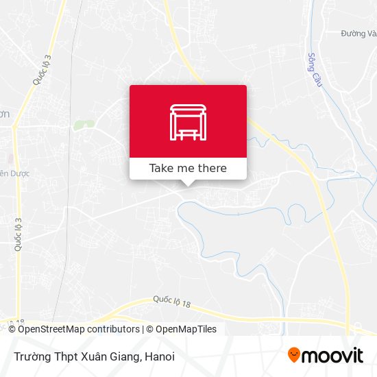 Trường Thpt Xuân Giang map