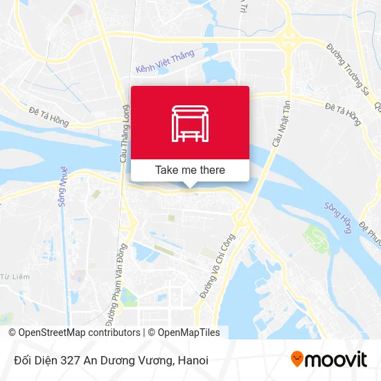 Đối Diện 327 An Dương Vương map