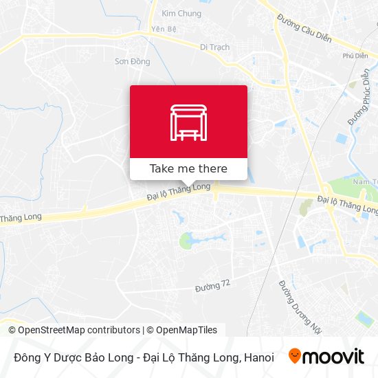 Đông Y Dược Bảo Long - Đại Lộ Thăng Long map