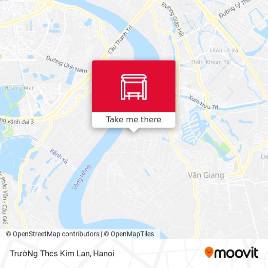 TrườNg Thcs Kim Lan map