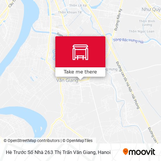 Hè Trước Số Nhà 263 Thị Trấn Văn Giang map