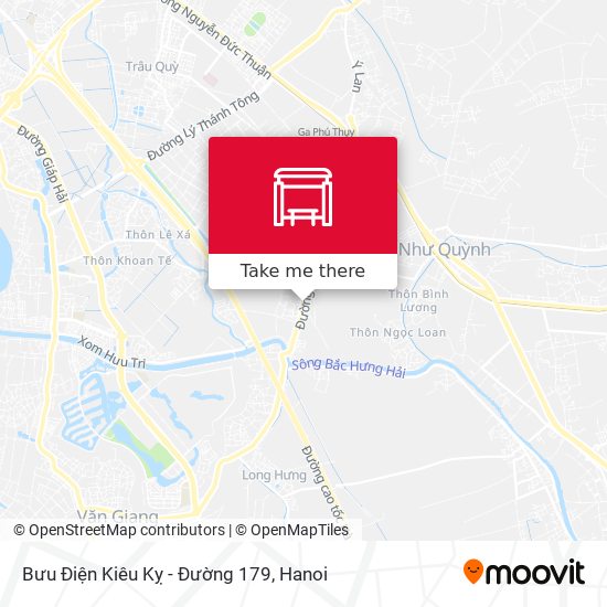Bưu Điện Kiêu Kỵ - Đường 179 map