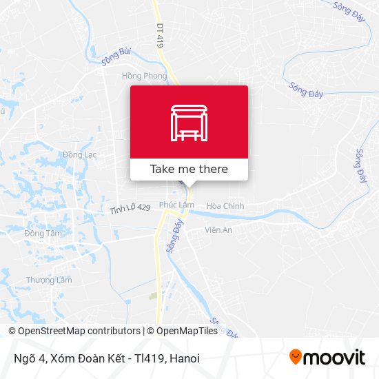Ngõ 4, Xóm Đoàn Kết - Tl419 map