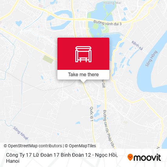 Công Ty 17 Lữ Đoàn 17 Binh Đoàn 12 - Ngọc Hồi map