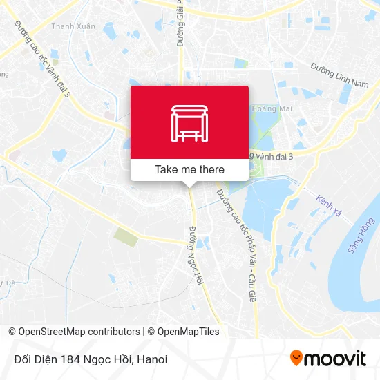 Đối Diện 184 Ngọc Hồi map