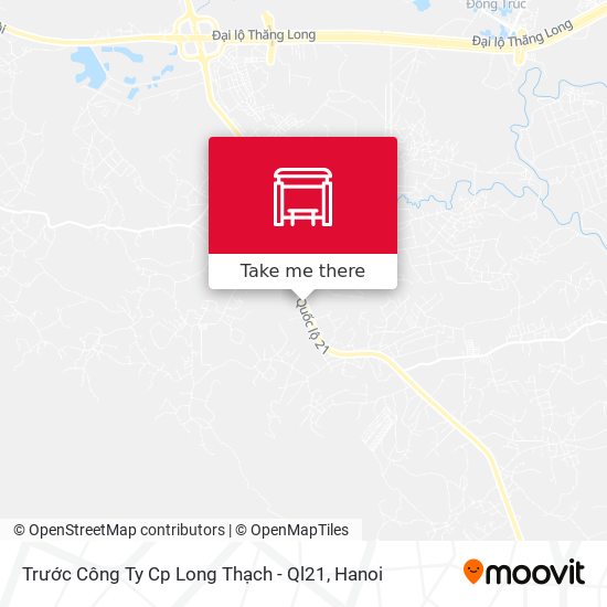 Trước Công Ty Cp Long Thạch - Ql21 map