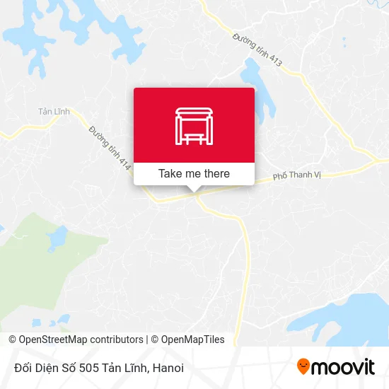 Đối Diện Số 505 Tản Lĩnh map