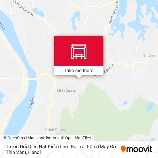 Trước Đối Diện Hạt Kiểm Lâm Ba Trại 50m (May Đo Thìn Vân) map