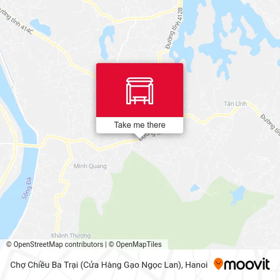 Chợ Chiều Ba Trại (Cửa Hàng Gạo Ngọc Lan) map
