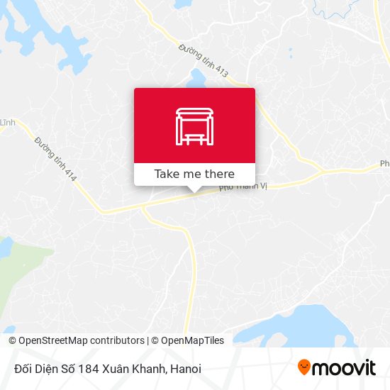 Đối Diện Số 184 Xuân Khanh map