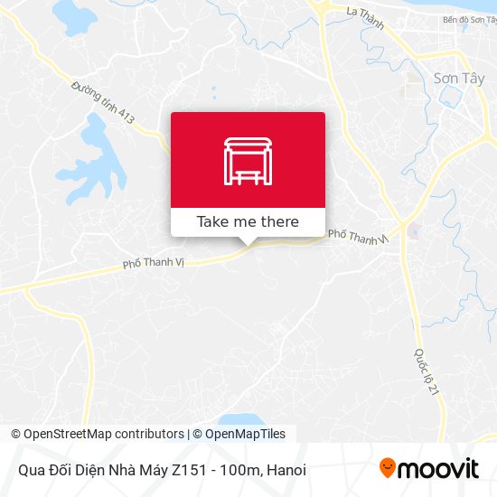 Qua Đối Diện Nhà Máy Z151 - 100m map