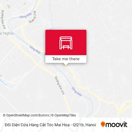 Đối Diện Cửa Hàng Cắt Tóc Mai Hoa - Ql21b map