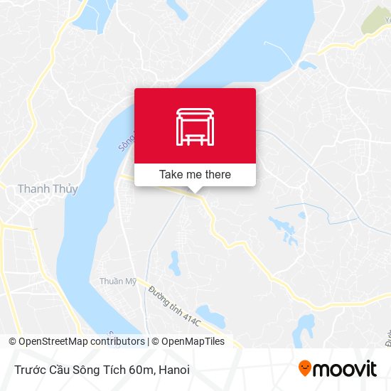Trước Cầu Sông Tích 60m map