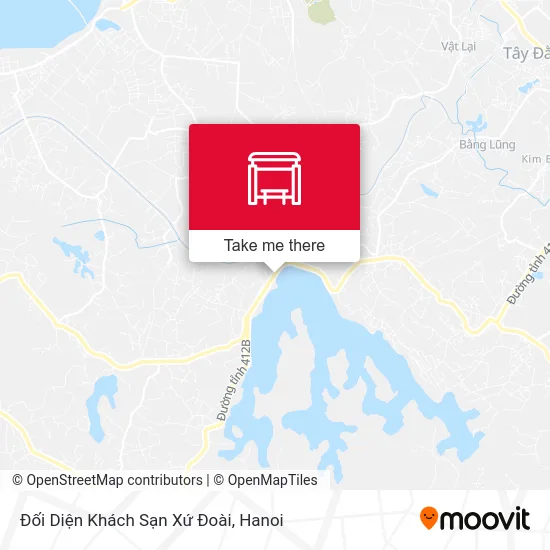 Đối Diện Khách Sạn Xứ Đoài map