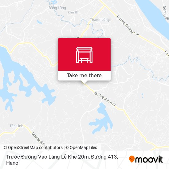 Trước Đường Vào Làng Lễ Khê 20m, Đường 413 map