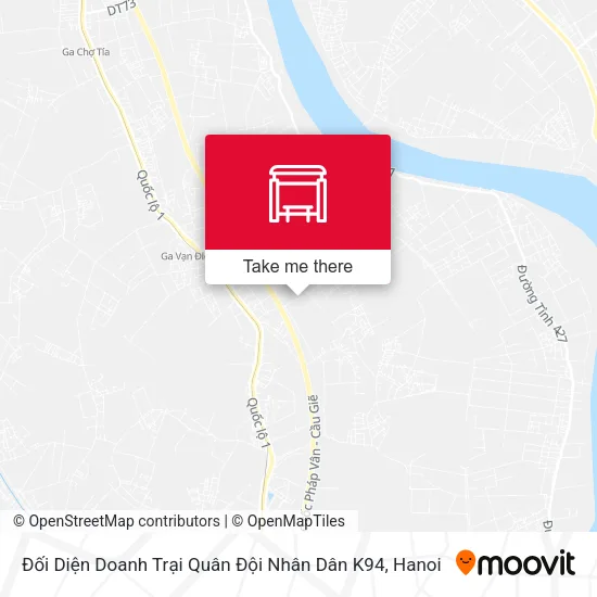 Đối Diện Doanh Trại Quân Đội Nhân Dân K94 map