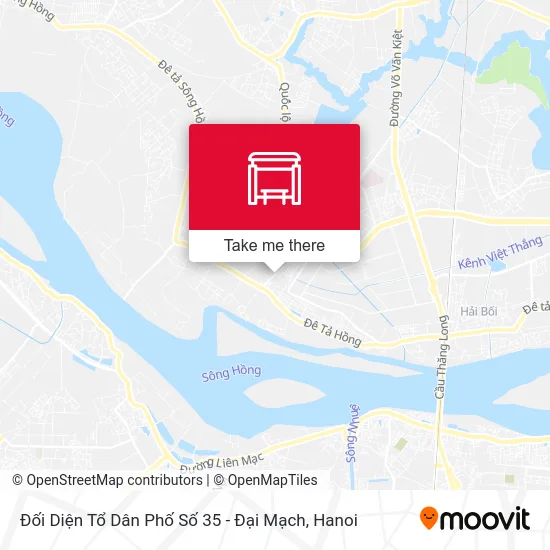 Đối Diện Tổ Dân Phố Số 35 - Đại Mạch map