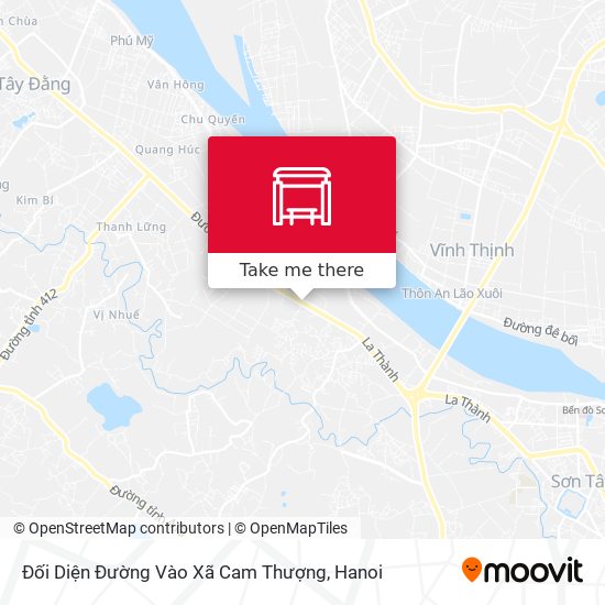 Đối Diện Đường Vào Xã Cam Thượng map