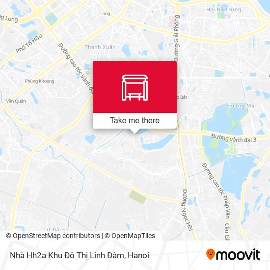 Nhà Hh2a Khu Đô Thị Linh Đàm map