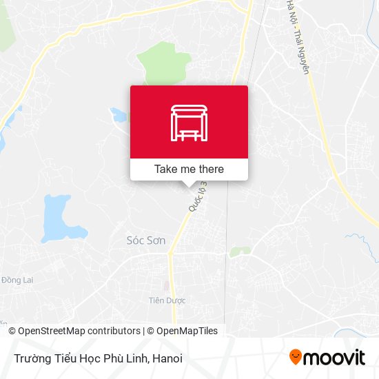 Trường Tiểu Học Phù Linh map