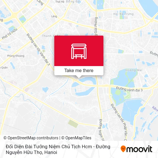 Đối Diện Đài Tưởng Niệm Chủ Tịch Hcm - Đường Nguyễn Hữu Thọ map