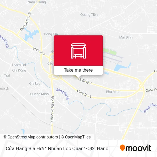Cửa Hàng Bia Hơi " Nhuần Lộc Quán" -Ql2 map