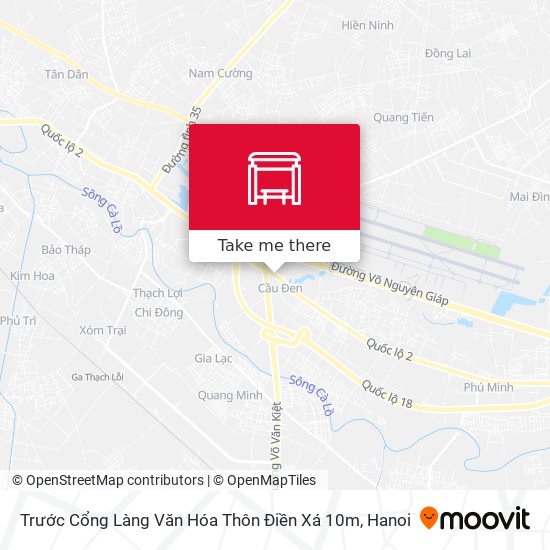 Trước Cổng Làng Văn Hóa Thôn Điền Xá 10m map