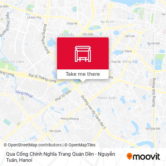 Qua Cổng Chính Nghĩa Trang Quán Dền - Nguyễn Tuân map