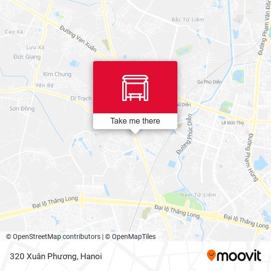 320 Xuân Phương map