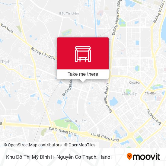 Khu Đô Thị Mỹ Đình Ii- Nguyễn Cơ Thạch map