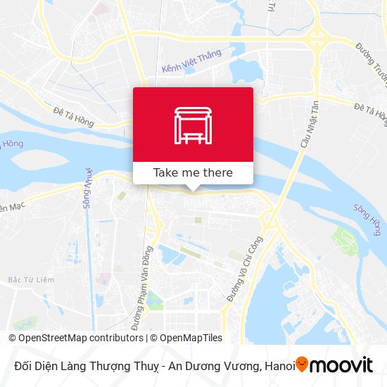 Đối Diện Làng Thượng Thuỵ - An Dương Vương map