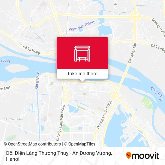 Đối Diện Làng Thượng Thuỵ - An Dương Vương map