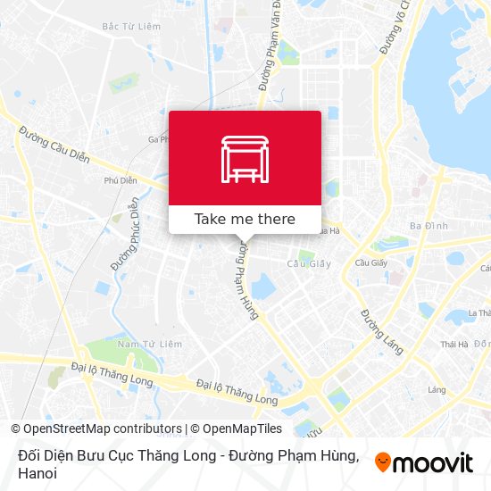 Đối Diện Bưu Cục Thăng Long - Đường Phạm Hùng map