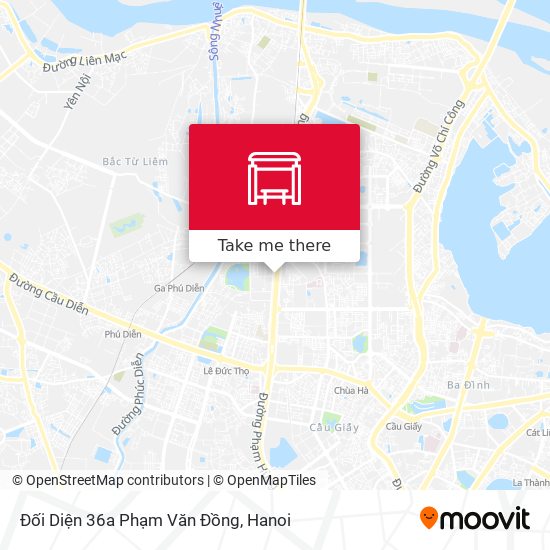 Đối Diện 36a Phạm Văn Đồng map