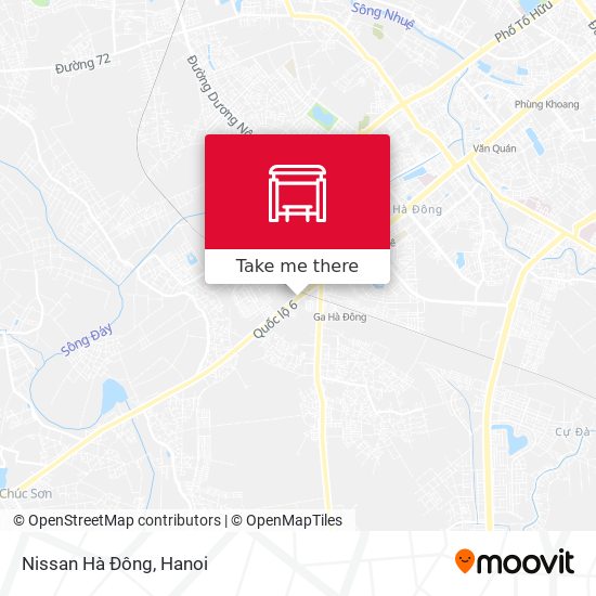 Nissan Hà Đông map