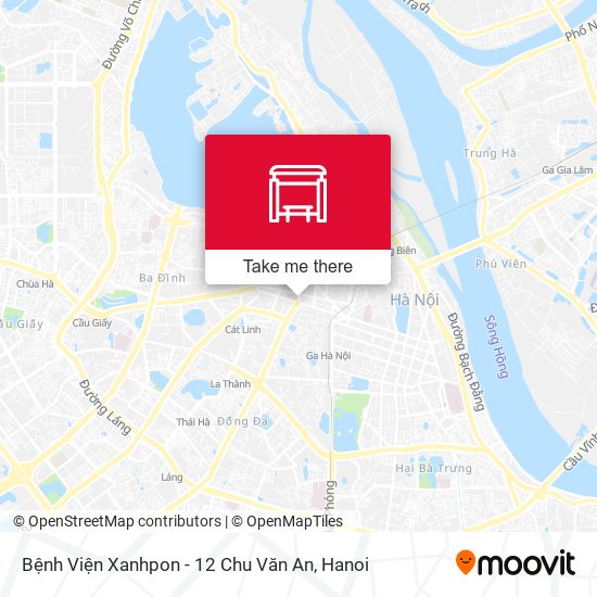 Bệnh Viện Xanhpon - 12 Chu Văn An map