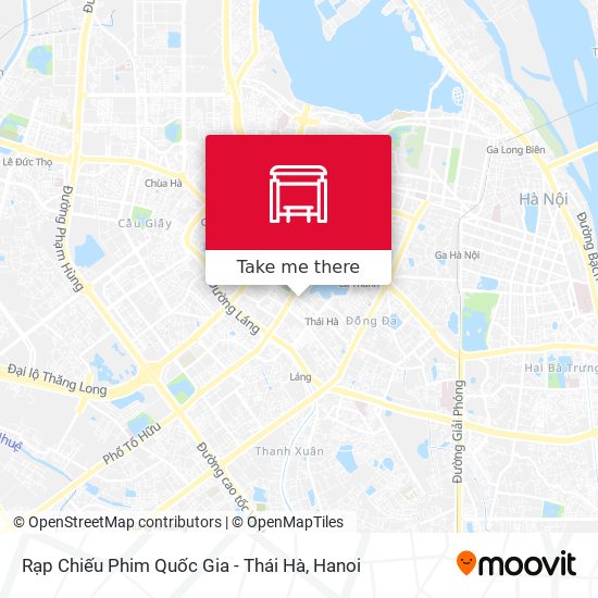 Rạp Chiếu Phim Quốc Gia - Thái Hà map