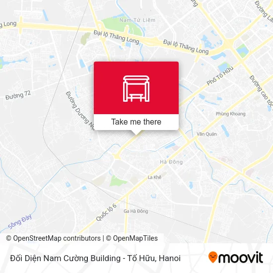 Đối Diện Nam Cường Building - Tố Hữu map