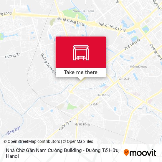 Nhà Chờ Gần Nam Cường Building - Đường Tố Hữu map