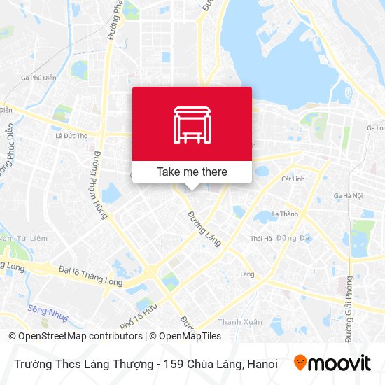 Trường Thcs Láng Thượng - 159 Chùa Láng map