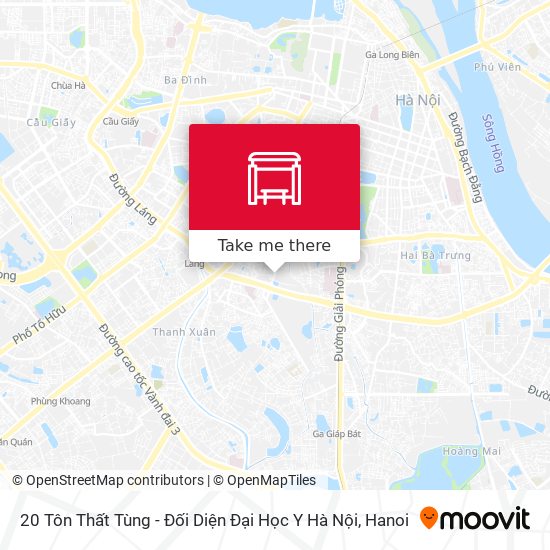 20 Tôn Thất Tùng - Đối Diện Đại Học Y Hà Nội map