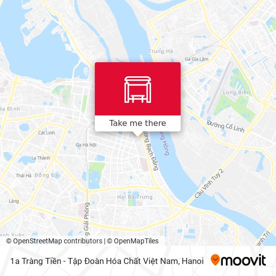 1a Tràng Tiền - Tập Đoàn Hóa Chất Việt Nam map