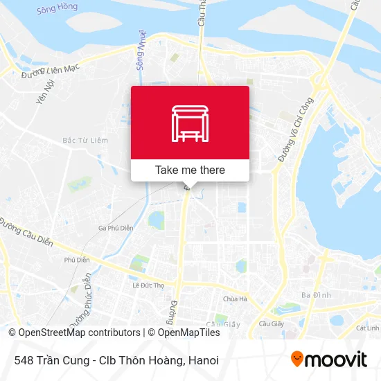 548 Trần Cung - Clb Thôn Hoàng map